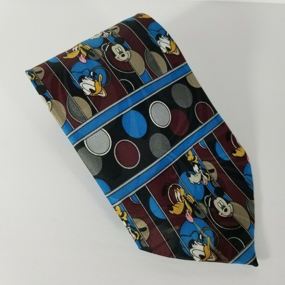Disney Mickey Mouse, Goofy, Donald Duck Neck Tie - Picture 5 of 5